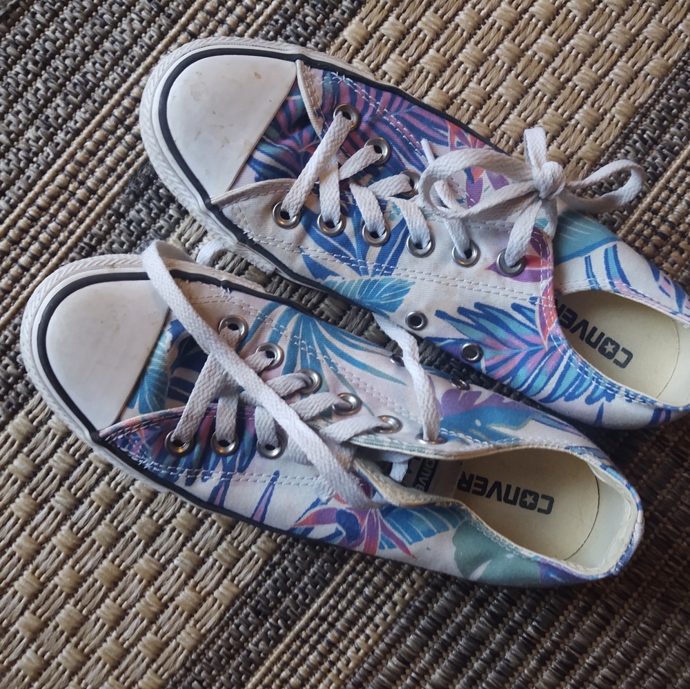 Tropical Converse Chuck Taylors